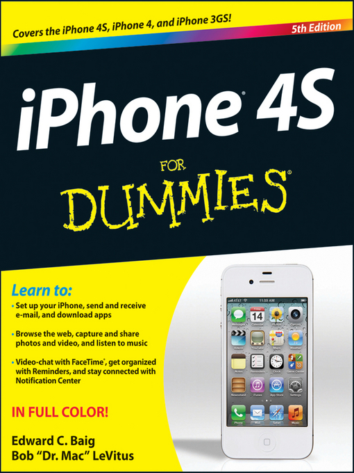Cover image for iPhone 4S For Dummies